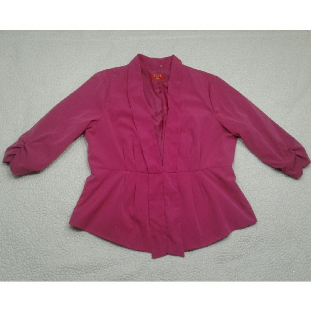 Elle Magenta Blazer size XL